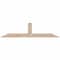 Ekena Millwork Portland Smooth Timber Gable Bracket, Douglas Fir, 84"W x 21"H x 3 1/2"D x 5 1/2"F, 6/12 Pitch GBW084X21X0406POR00SDF - alternate 1